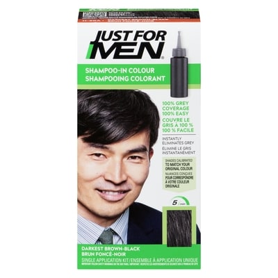 Just For Men Men's Hair Colour Darkest Brown Black H50A 1 ea, $10.49/1ea