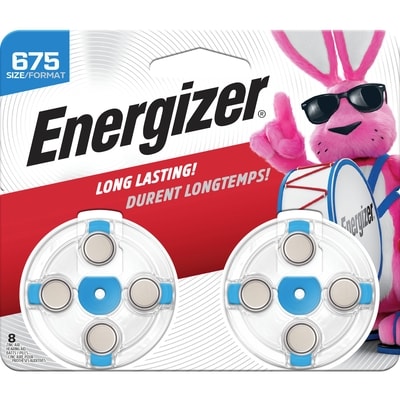 Energizer EZ Turn & Lock Format 675, Emballage de X, emballage de 8 8 ea, 2,19 $/1ch