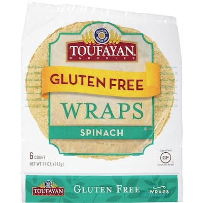 Toufayan Kosher Toufayan Spinach Wraps 312 g, $3.04/100g