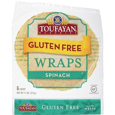 Toufayan Toufayan Wraps S Glutn Epinard casher 312 g, 3,04 $/100g
