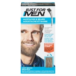 Men's Mustache And Beard Colour Light Brown M25