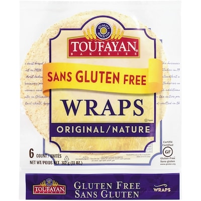 Toufayan Roulés Toufayan sans gluten casher 312 g, 3,04 $/100g