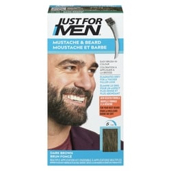 Men's Mustache And Beard Colour Dark Brown M45