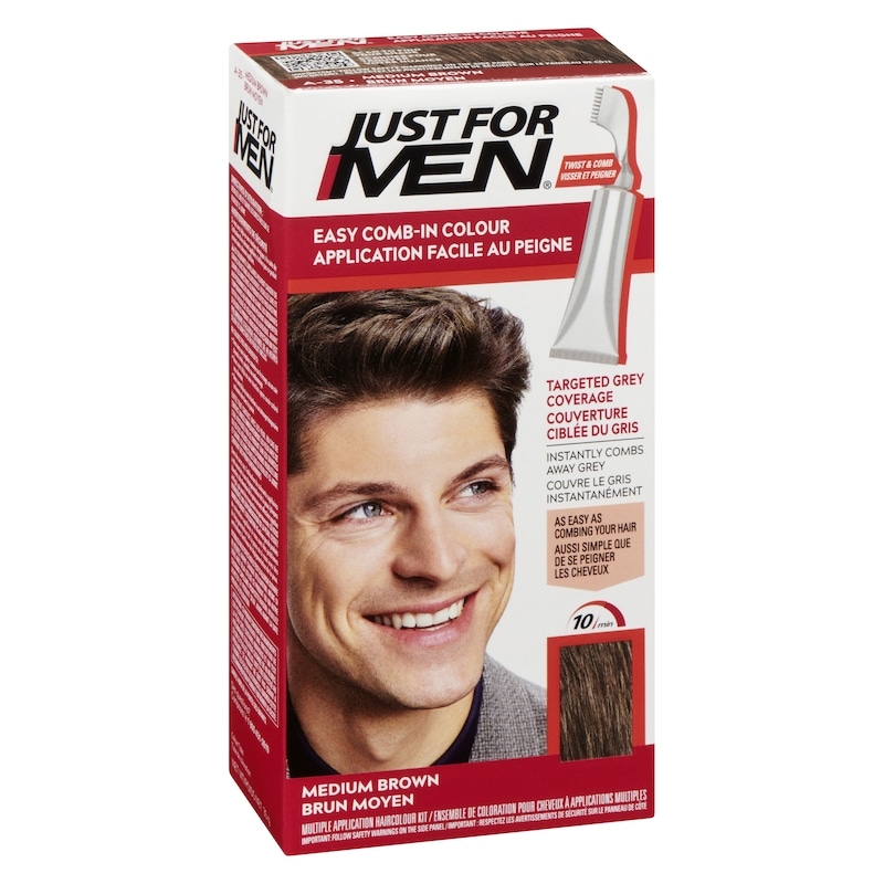 Men's Hair Colour Auto Stop Medium Brown A35