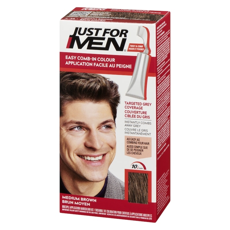 Men's Hair Colour Auto Stop Medium Brown A35