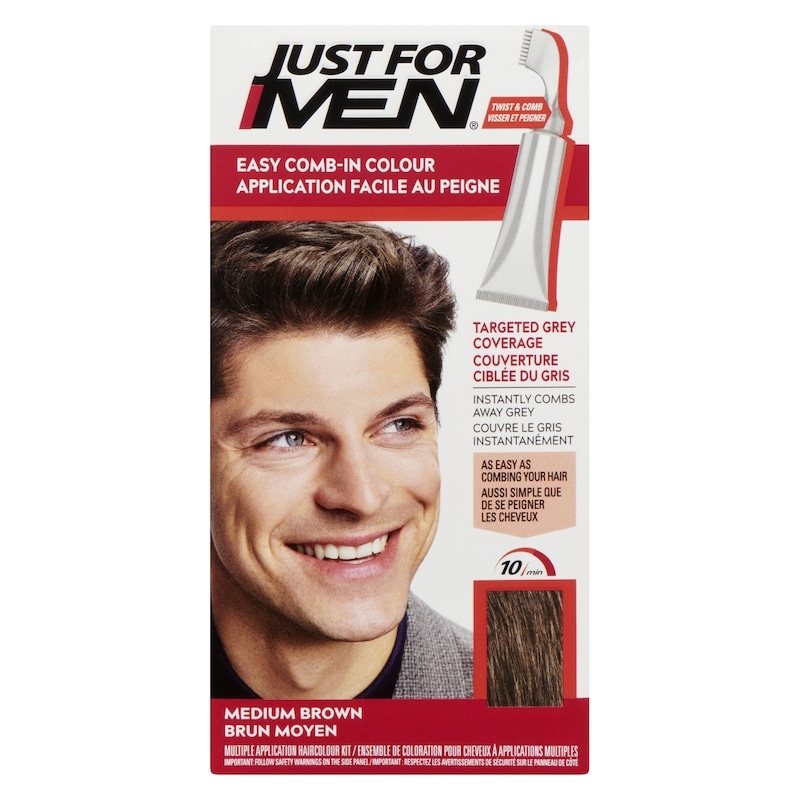 Men's Hair Colour Auto Stop Medium Brown A35