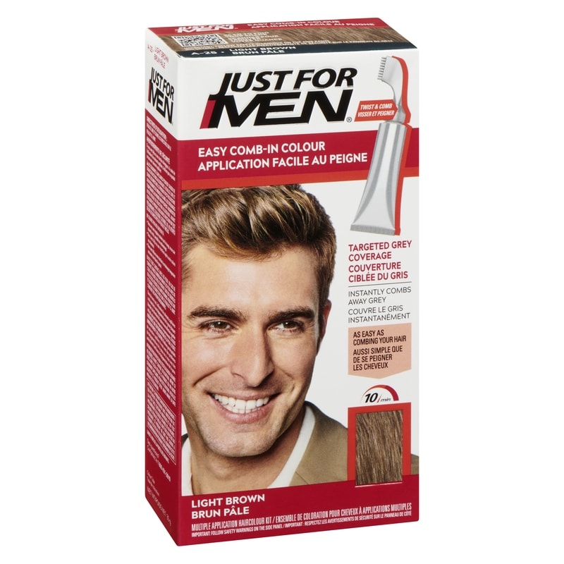 Men's Hair Colour Auto Stop Light Brown A25