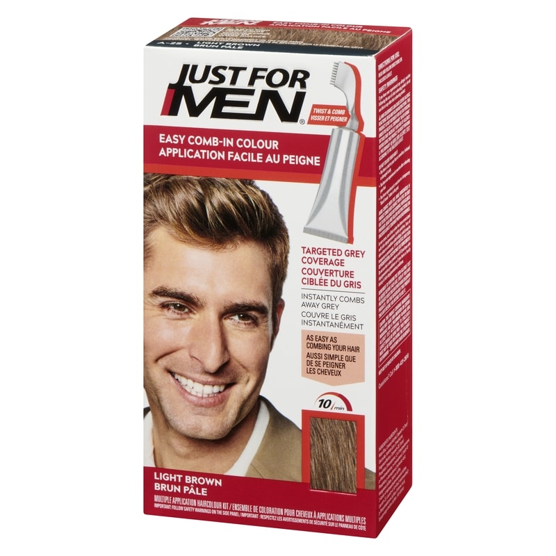 Men's Hair Colour Auto Stop Light Brown A25