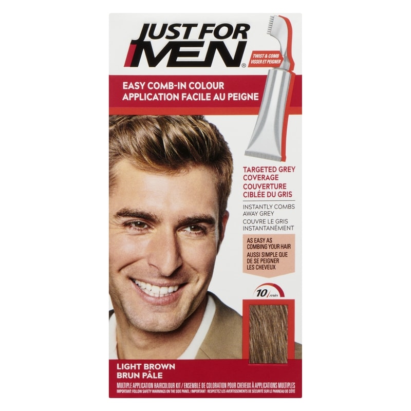 Men's Hair Colour Auto Stop Light Brown A25