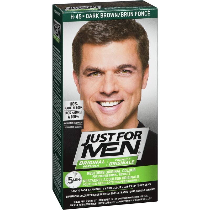 Men's Hair Colour Dark Brown H45