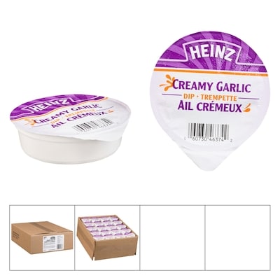 Heinz Creamy Garlic (100 X 44 Ml Dip Cups) 100x44.0 ml, $1.27/100ml