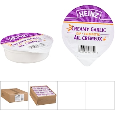 Heinz Trempette Crémeuse À L'Ail (100 X Godets De Trempette) 100x44.0 ml, 1,31 $/100ml