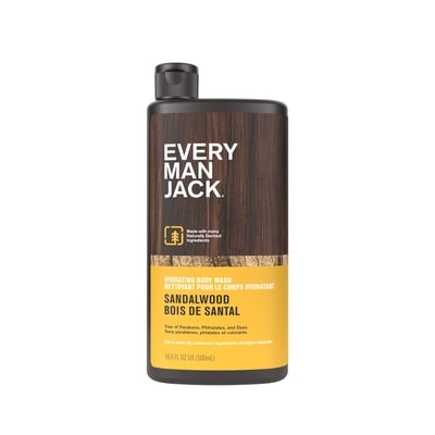 Every Man Jack Nettoyant pour le corps, Santal 500 ml, 2,10 $/100ml