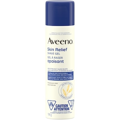 Aveeno Skin Relief Shave Gel 198 g, $5.05/100g