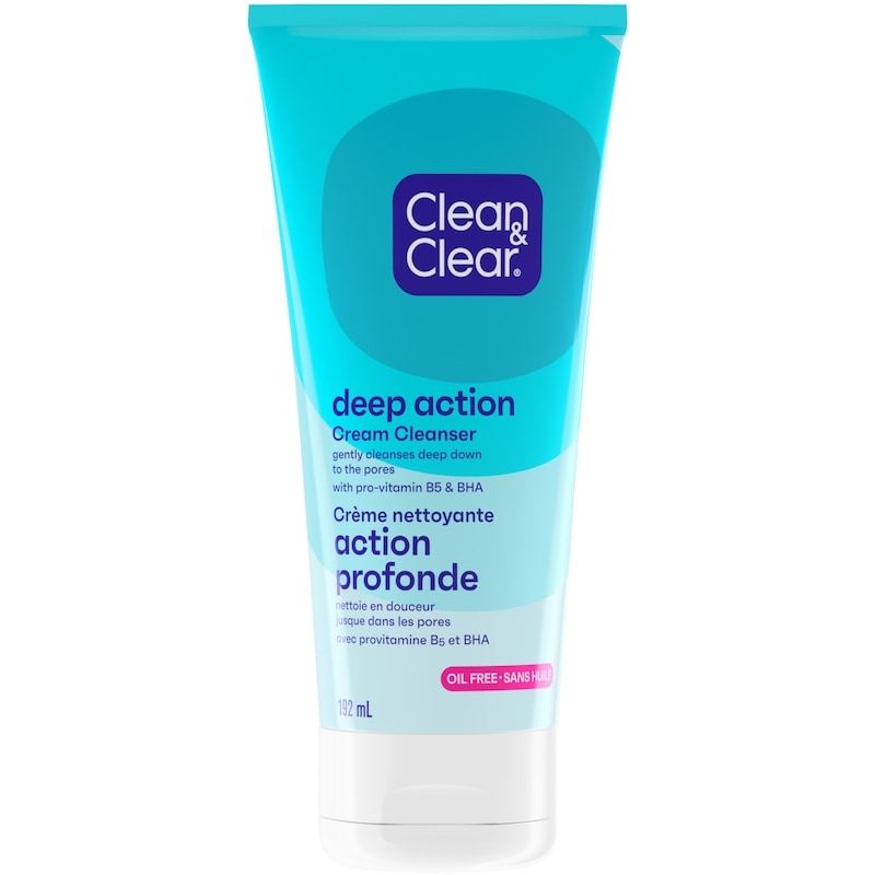 Clean & Clear Deep Action Cream Cleanser - 192 ml | Provigo
