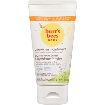 Burt's Bees Baby 100% Natural Diaper Rash Ointment, Paraben Free, Pediatrician Tested 85 g, $17.64/100g