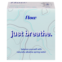 Flow Water Naturally Alkaline Spring Water  6x1000.0 ml, $0.35/100ml