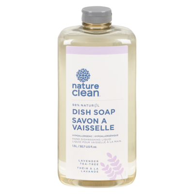Nature Clean Dish Washing Liquid, Lavender & Tea Tree 1.5 l, $0.52/100ml