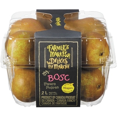 Délices du Marché Poires bosc 2 l, 0,30 $/100ml