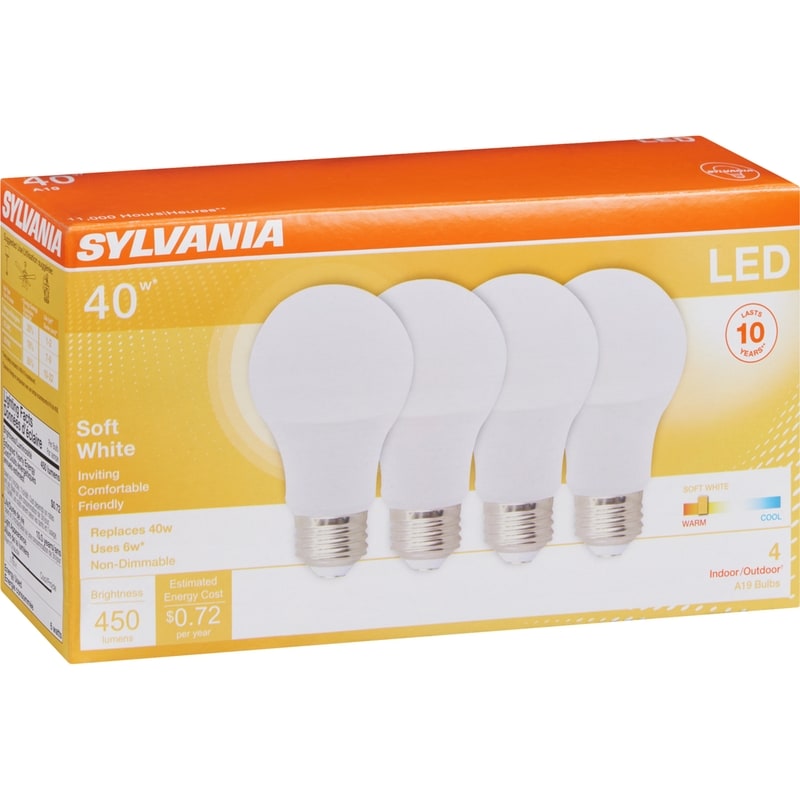 LED 6 W Light Bulb A19 F827 10 Y