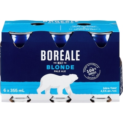 Boreale Beer Blonde Pale Ale (ID required at pick-up) 6x355.0 ml, $3.10/100ml
