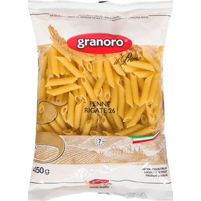 Granoro Penne Rigate 26 Durum Wheat Semolina Pasta 450 g, $0.66/100g