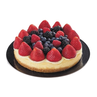 null Fruit Topped Cheesecake, 8" (Minimum 24 Hours Notice Required) 1 ea