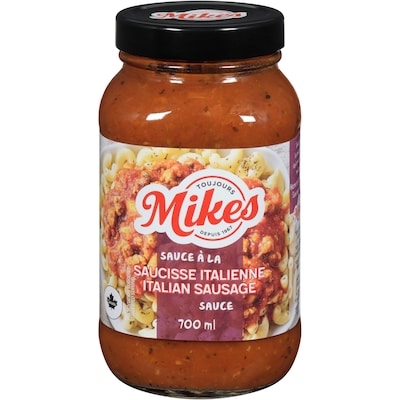 Mikes Italian Sausage 700 ml, $0.71/100ml