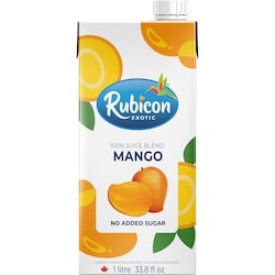 Rubicon Mango 100% Fruit Juice No-Added-Sugar  1 l, $0.35/100ml