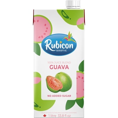 Rubicon Guava 100% Fruit Juice No-Added-Sugar  1 l, $0.35/100ml
