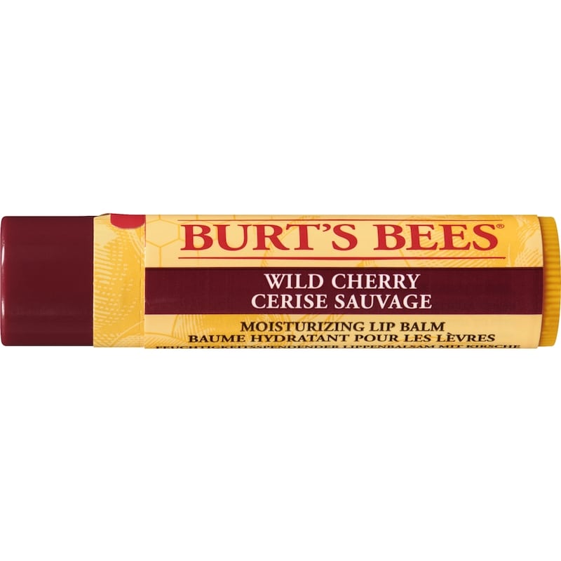 100% Natural Origin Moisturizing Lip Balm, Wild Cherry