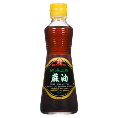 Kadoya Huile de Sesame Pure 327 ml, 2,14 $/100ml