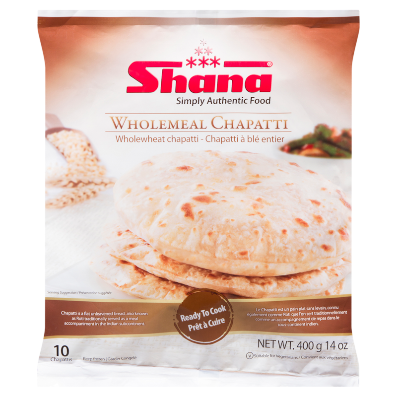 Wholemeal Chapatti 10 Wholewheat Chapatti  