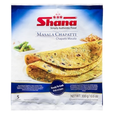 Shana Masala Chapatti 400 g, $0.63/100g