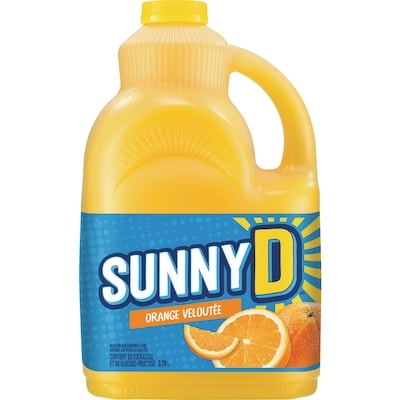 Sunny D Velouté, format Club 3.78 l, 0,16 $/100ml