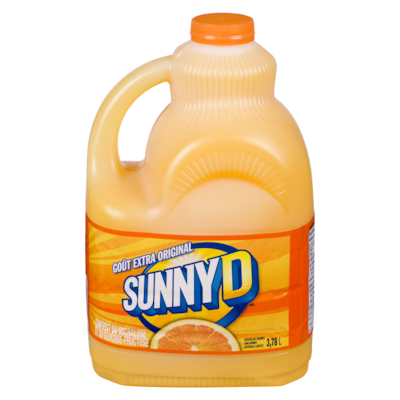 Sunny D Goût extra original, format Club 3.78 l, 0,16 $/100ml