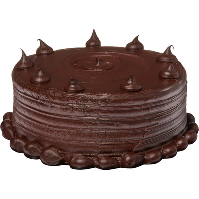 null Double Fudge Double Layer Cake (Minimum 48 Hours Notice Required) 1.2 kg, $1.42/100g