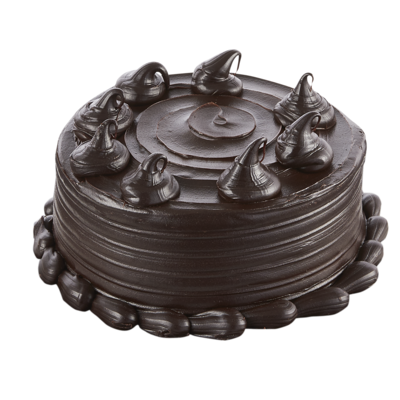 null Gâteau au double fondant au chocolat à deux étages (Avis minimum de 48 heures requis) 1.2 kg, 1,55 $/100g