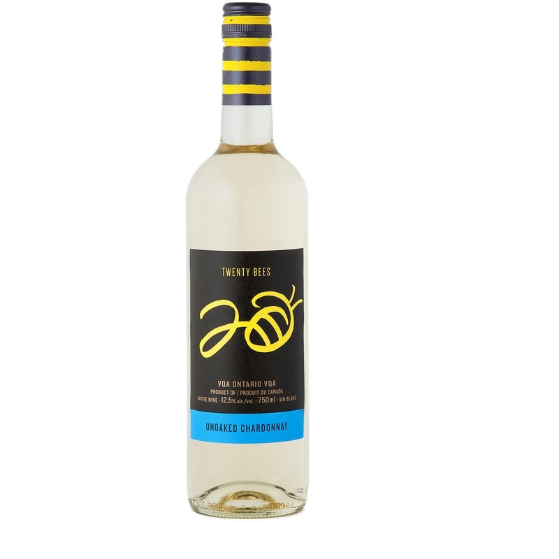 20 BEES Unoaked Chardonnay Vqa (ID required at pick-up) - 750 ml