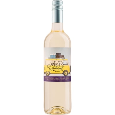 LONG WEEKEND 2019 Chardonnay and Pinot Grigio Wine (ID required at pick-up) 750 ml, $1.92/100ml