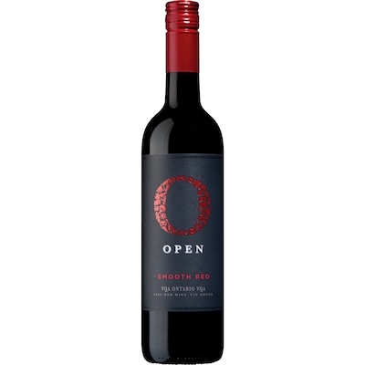 OPEN Smooth Red (Pièce d’identité requise au moment du ramassage) 750 ml, 1,89 $/100ml