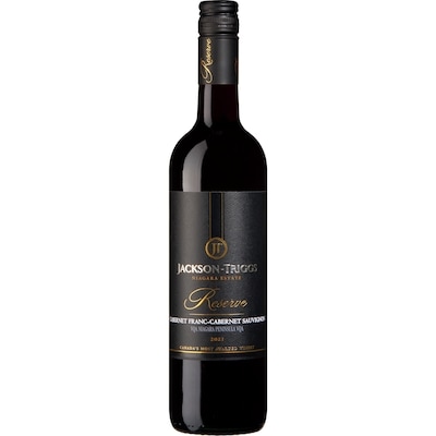 Jackson Triggs Reserve Cabernet Franc-Cabernet Sauvignon (ID required at pick-up) 750 ml, $2.06/100ml