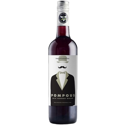 null Megalomaniac Pompous, Carbernet Merlot Wine (ID required at pick-up) 750 ml, $2.21/100ml