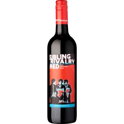 SIBLING RIVALRY Red Wine (ID required at pick-up) 750 ml, $1.98/100ml