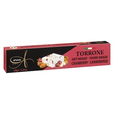 Torrone canneberge