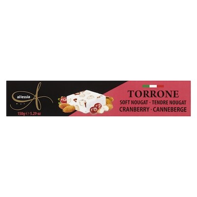 Torrone canneberge