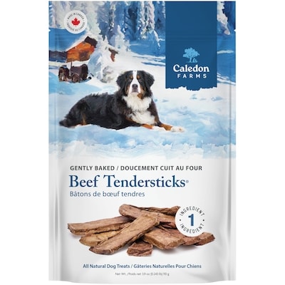 Caledon Farms Dog Treats, Beef Tendersticks 110 g, $9.08/100g