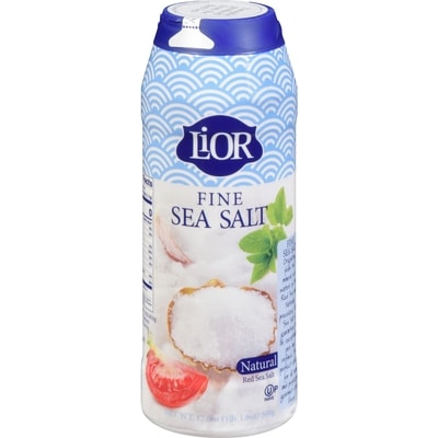 Lior Salière de sel de mer fin casher 500 g, 0,56 $/100g