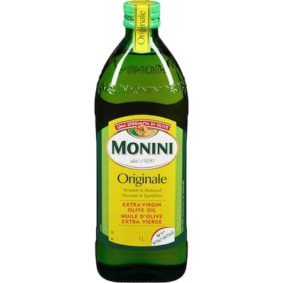 Monini 100% Extra Virgin Olive Oil 1 l, $2.30/100ml