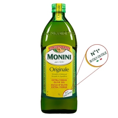 Monini Extra Virgin Olive Oil 1 l, $3.00/100ml